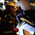 Rochester, NY - Car Struck Building After Two-Vehicle Accident