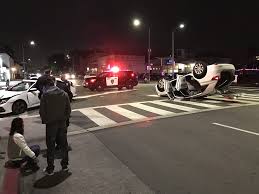 St. Albans, Queens, NY – One Injured After Armored Vehicle Flips onto Car