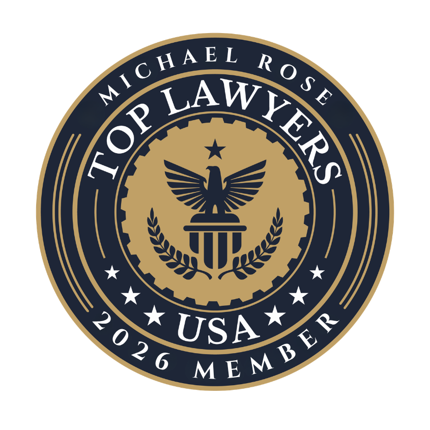 michael-rose-top-lawyers-usa-badge