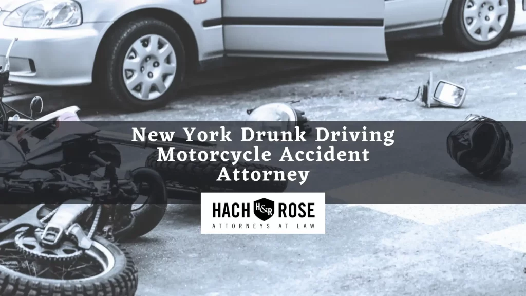 New York Drunk driving motorcycle accident attorney - Title Image