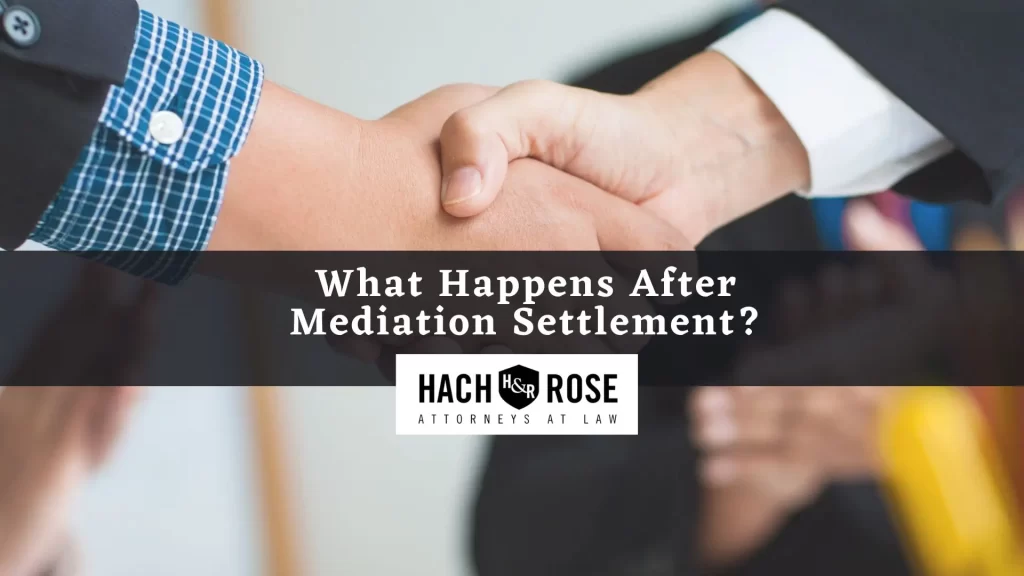What happens after mediation settlement - Title Image