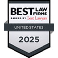 Best Lawfirms 2025 badge